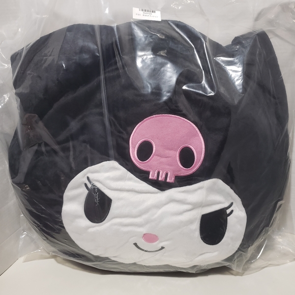 Sanrio Kuromi Big Soft Face Cushion - Picture 2 of 4
